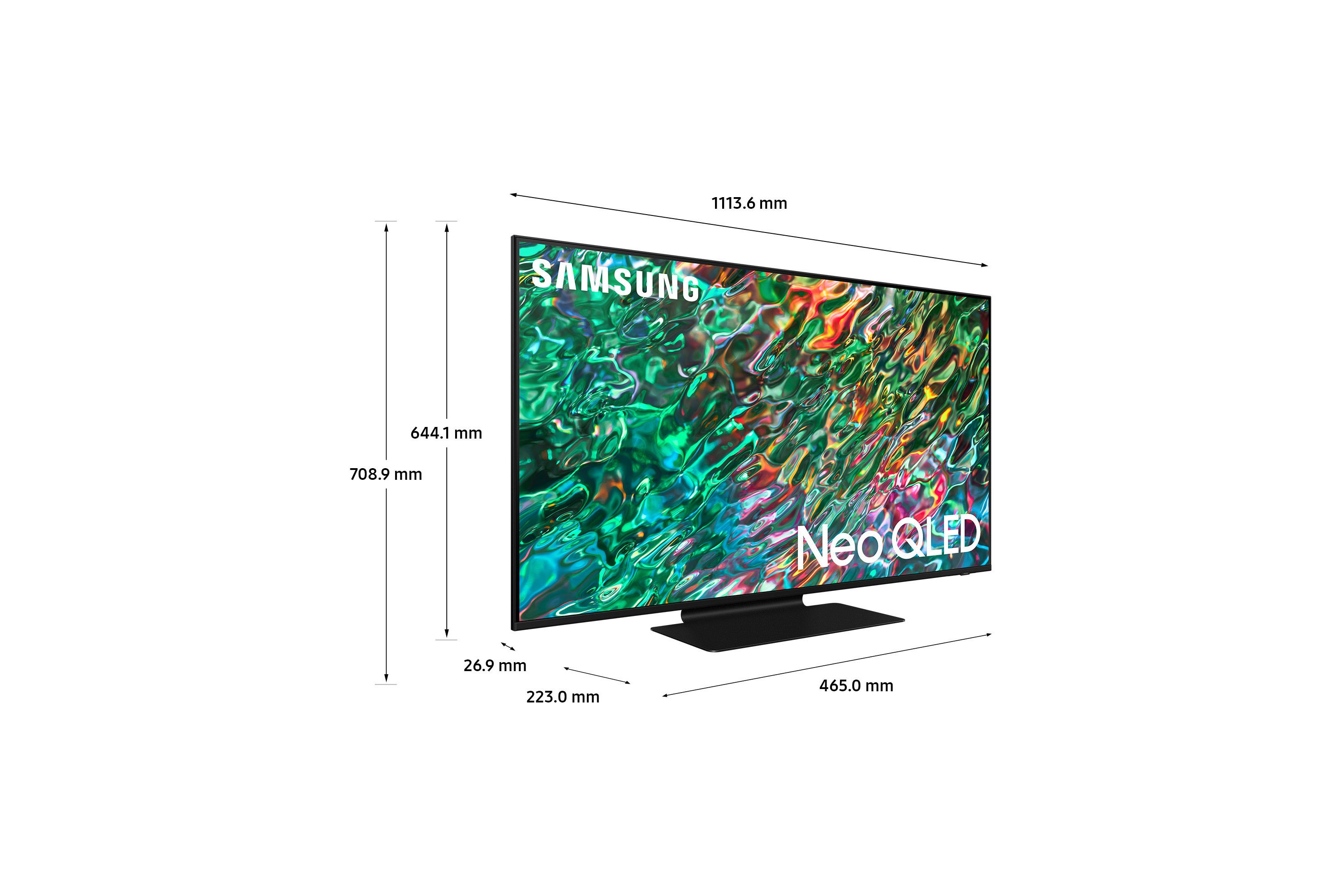 SAMSUNG Téléviseur Neo QLED QE50QN90BATXZT Smart TV 50 série QN90B Neo QLED 4K UHD Alexa et Google Assistant intégrés Titan — photo 14