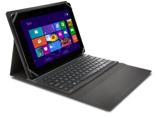 Kensington K97345ES mobile device keyboard Bluetooth Black
