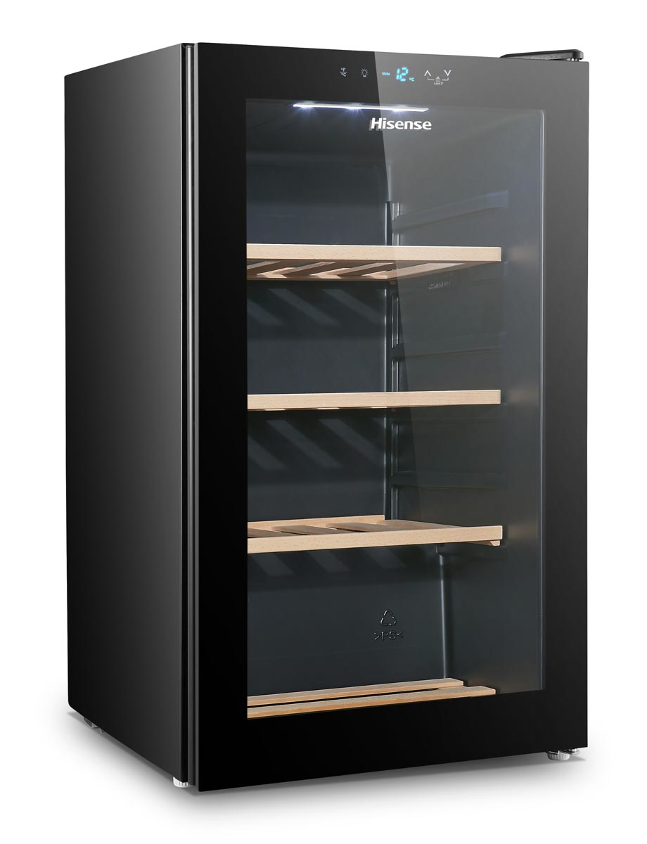 Hisense RW30D4AJ0 wine cooler Compressor wine cooler Freestanding Black 30 bottle(s) – image 7