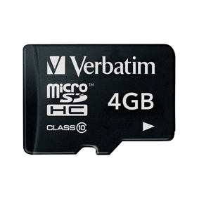 Verbatim VB-TFHC10-04G memory card – image 1