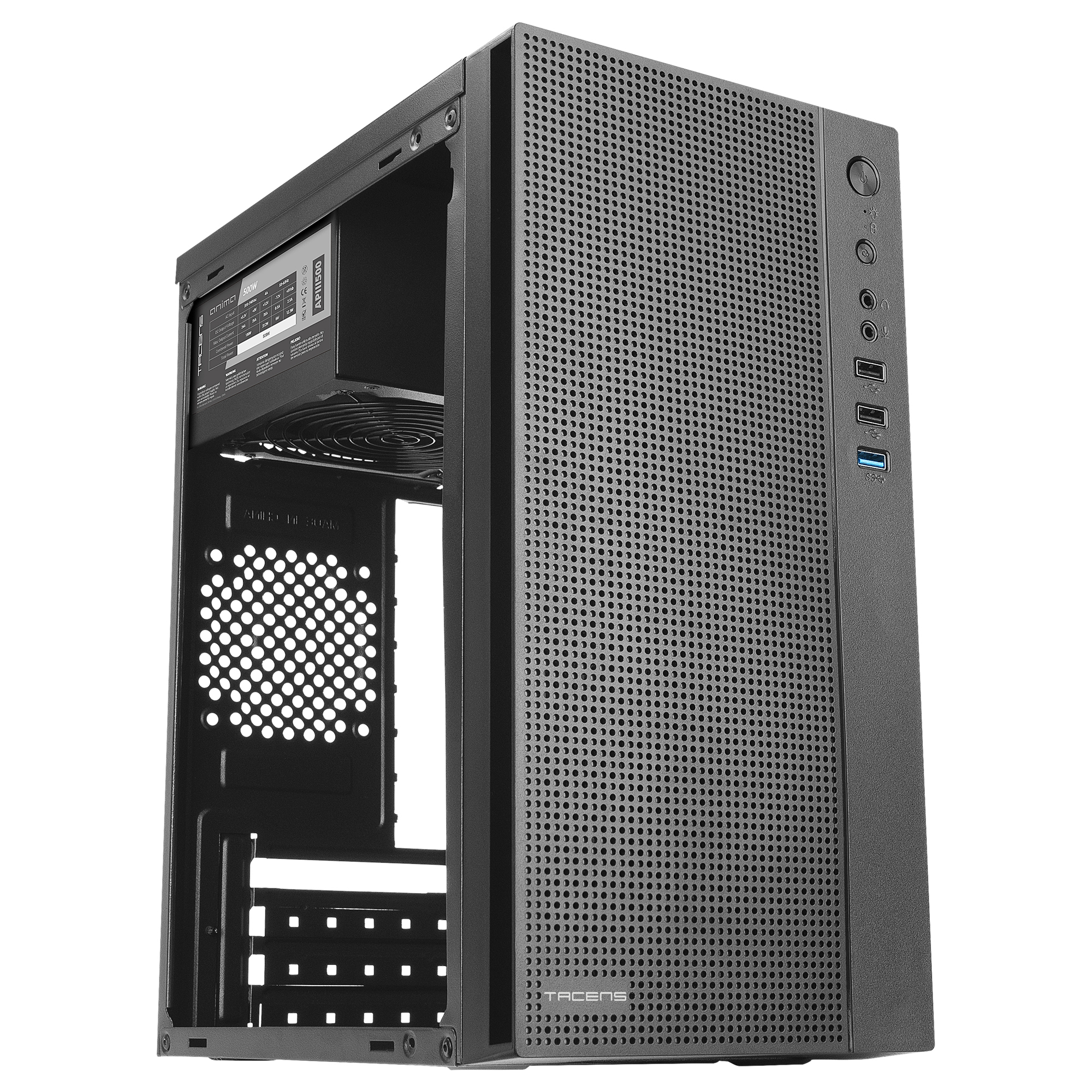 Tacens Anima AC5500 Compact Micro ATX PC Case Front Mesh Cooling – image 6