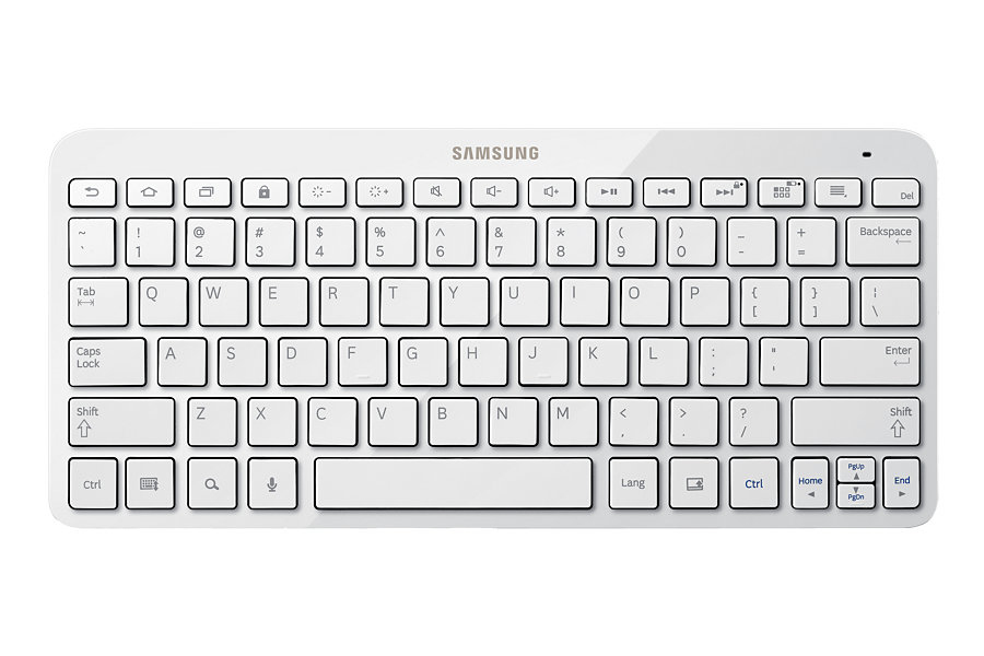 Samsung BKB-10 keyboard Bluetooth White – image 1