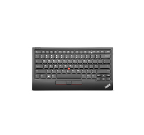 Lenovo 4Y40X49506 keyboard Universal RF Wireless + Bluetooth AZERTY French Black