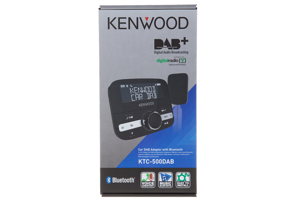 Kenwood KTC-500DAB car media receiver Black Bluetooth – image 8