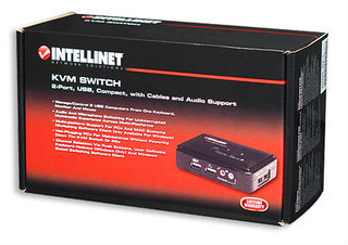 Intellinet 2-Port Compact KVM Switch – image 5