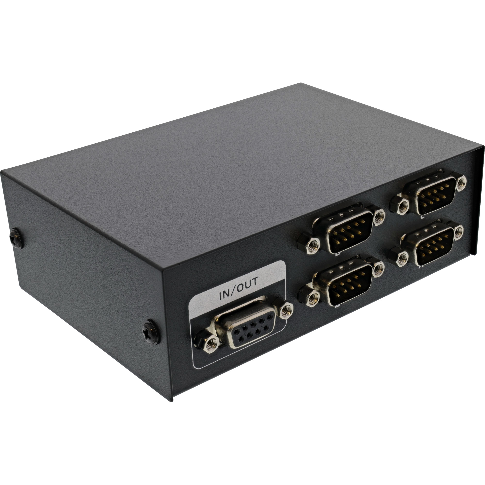 InLine Serial switch manual 4-port, RS232, 9-pin Sub-D – image 2