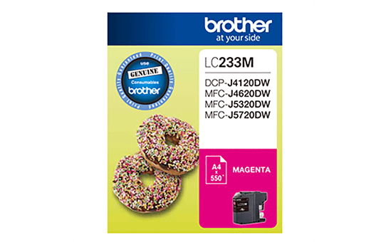 Brother LC233M ink cartridge 1 pc(s) Original Magenta