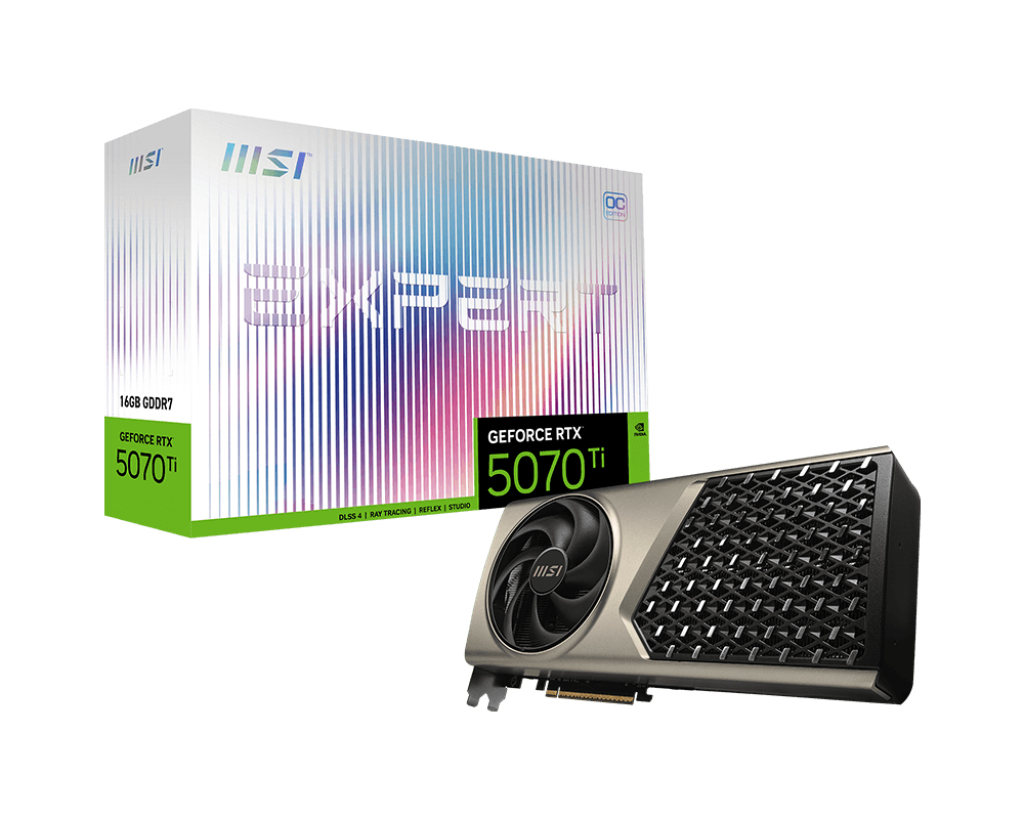 MSI GeForce RTX 5070 Ti EXPERT OC 16GB