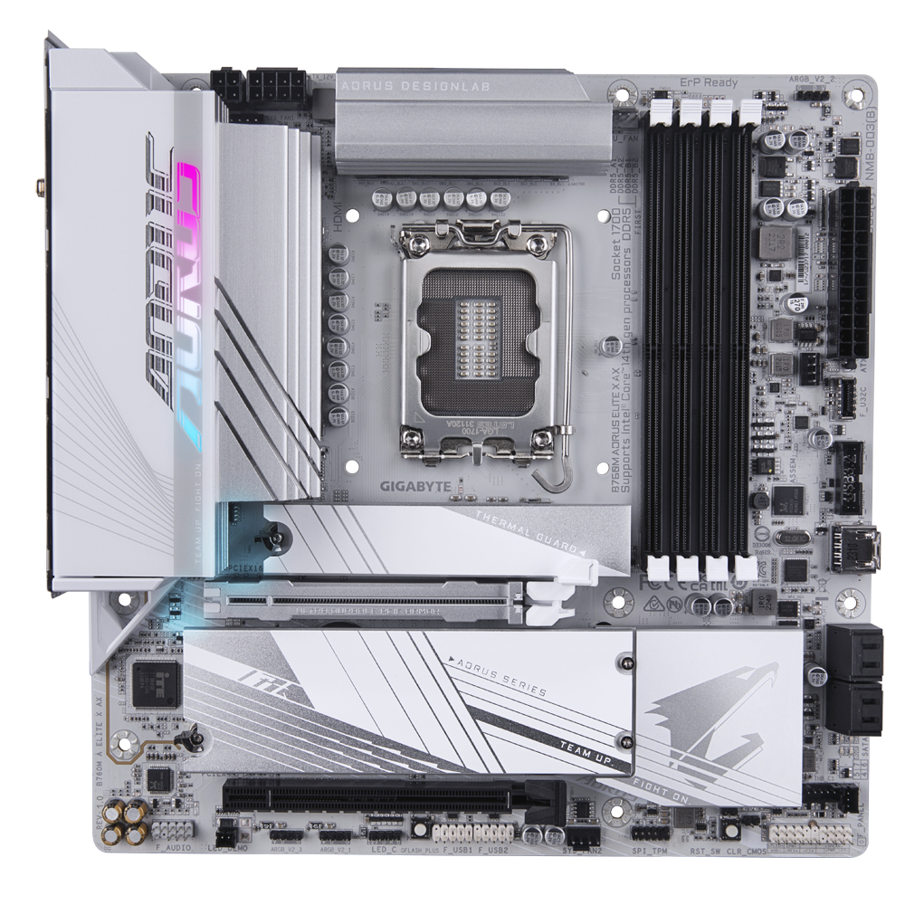 GIGABYTE B760M AORUS ELITE X AX – image 2