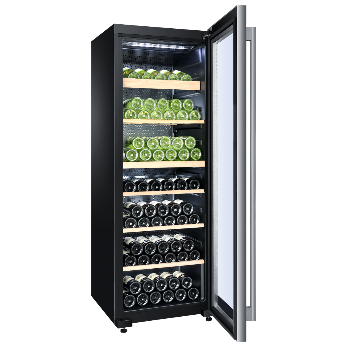 Haier WS136GDBI wine cooler Freestanding Black 136 bottle(s) – image 7