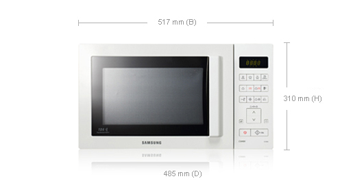 Samsung CE100V-W microwave White Countertop – image 3