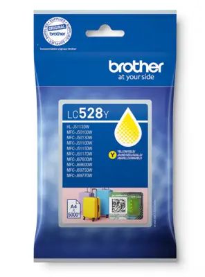 Brother LC528YP ink cartridge 1 pc(s) Original Yellow