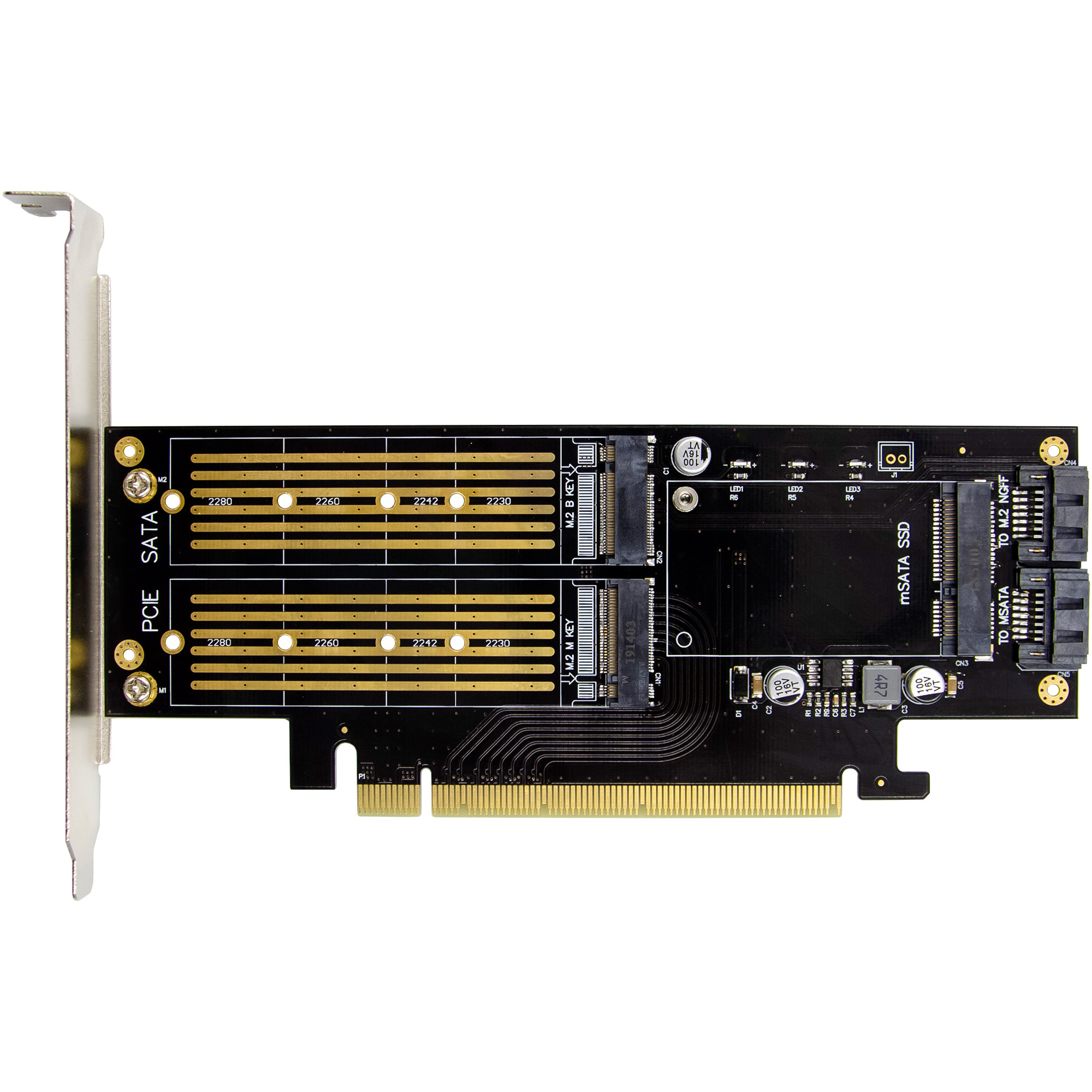 InLine 76660T interface cards/adapter Internal M.2, mSATA – image 5