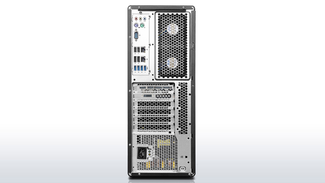Lenovo ThinkStation P710 Intel® Xeon® E5 v4 E5-2623V4 16 GB DDR4-SDRAM 256 GB SSD Windows 10 Pro Tower Workstation Black image 3