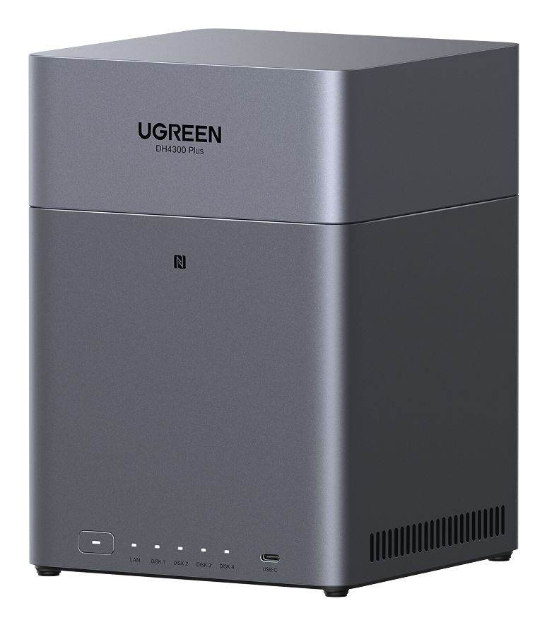 UGREEN DH4300 PLUS GREY DISKLESS UK + HDMI CABLE