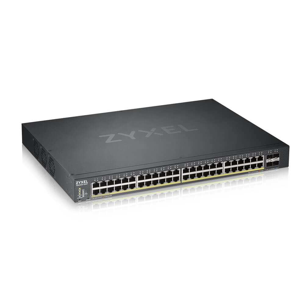 Zyxel XGS1930-52HP Managed L3 Gigabit Ethernet (10/100/1000) Power over Ethernet (PoE) Black – image 1