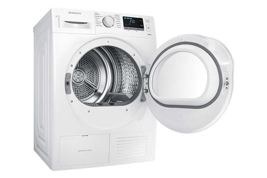 Samsung DV80K6010EW tumble dryer Freestanding Front-load – image 1
