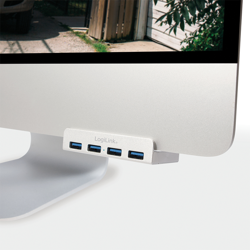 LogiLink UA0300 interface hub USB 3.2 Gen 1 (3.1 Gen 1) Type-A 5000 Mbit/s Silver – image 6