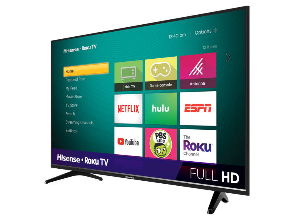 Hisense 40H4030F TV 100.6 cm (39.6") Full HD Smart TV Wi-Fi Black – image 3