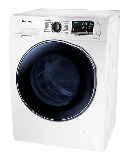 Samsung WD80J5430AW washer dryer Freestanding Front-load White – image 5