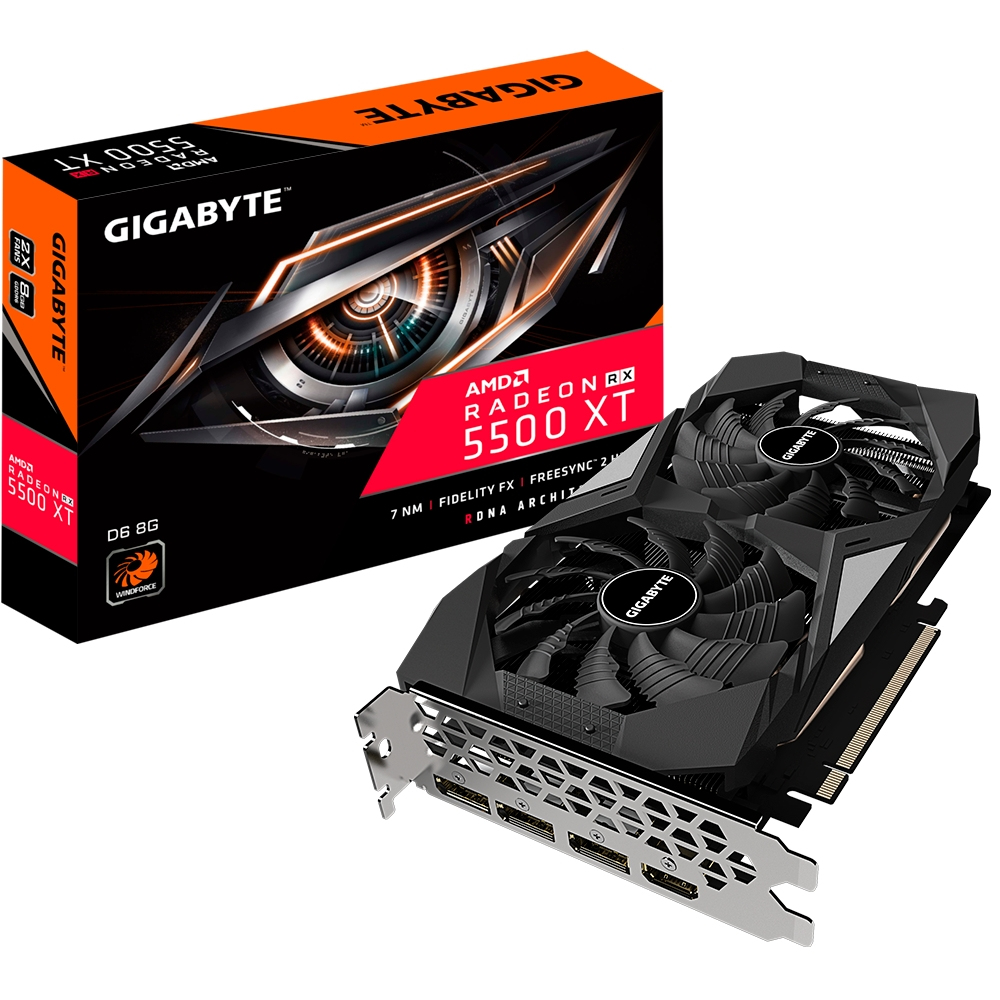 GIGABYTE Radeon RX 5500 XT D6 8G – image 8