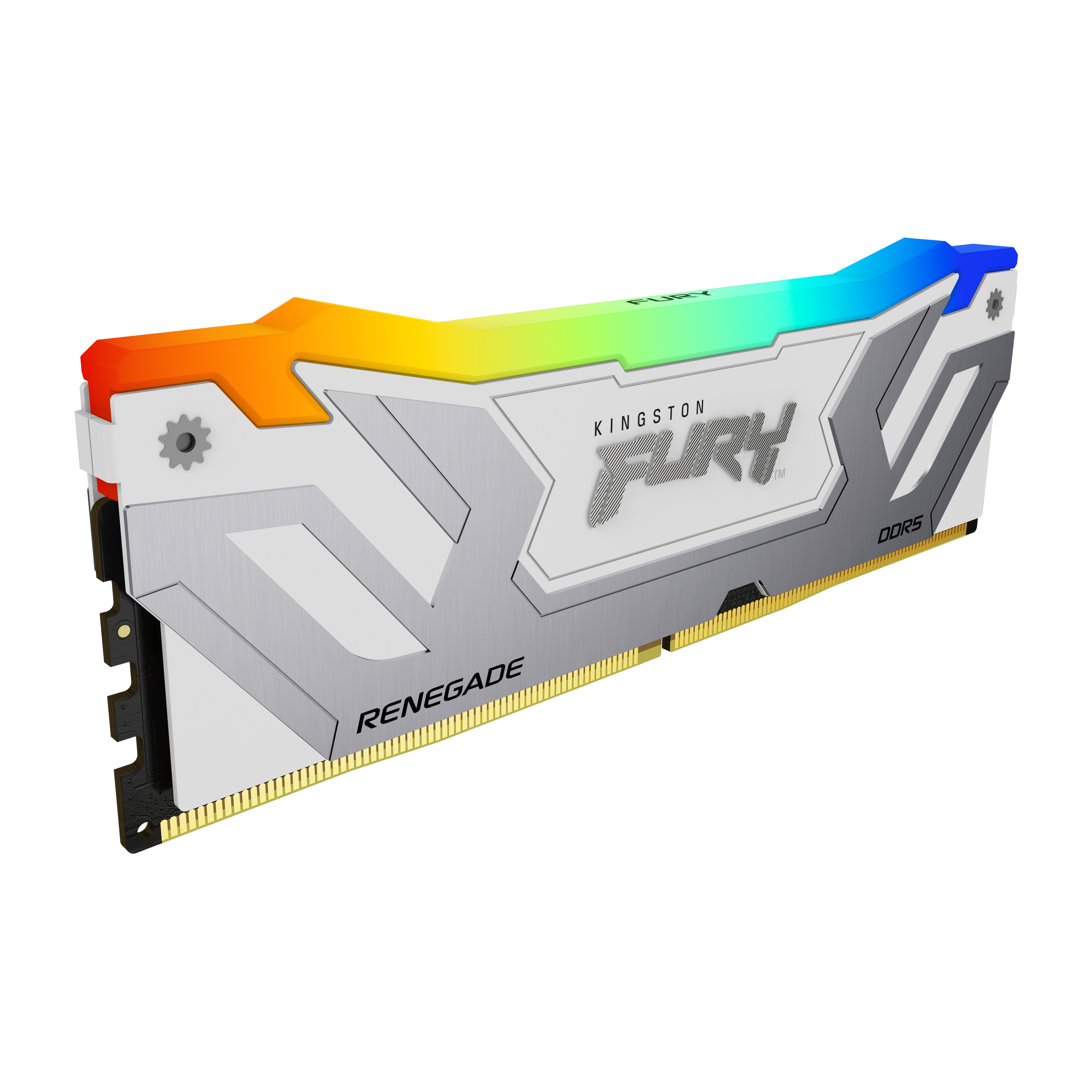 Memoria RAM Kingston FURY Renegade White RGB - DDR5 - 24GB - 8400MHz - UDIMM - Para PC - KF584CU40RWA-24 Memoria RAM Kingston FURY Renegade White RGB - DDR5 - 24GB - 8400MHz - UDIMM - Para PC - KF584CU40RWA-24