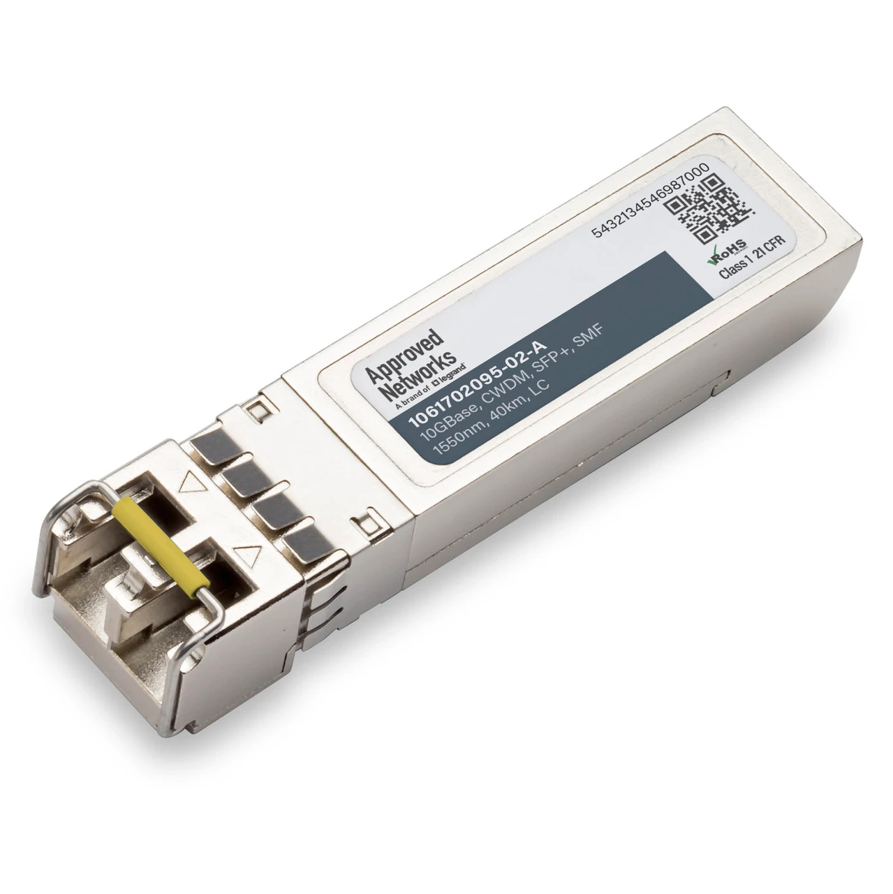 Legrand 1061702095-02-A network transceiver module Fiber optic 10 Mbit/s SFP+ 1550 nm