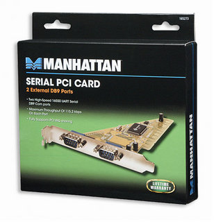 Manhattan 165273 interface cards/adapter Internal Serial – image 2