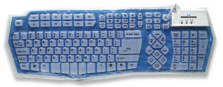 Manhattan 431637 keyboard Office PS/2 Blue – image 4