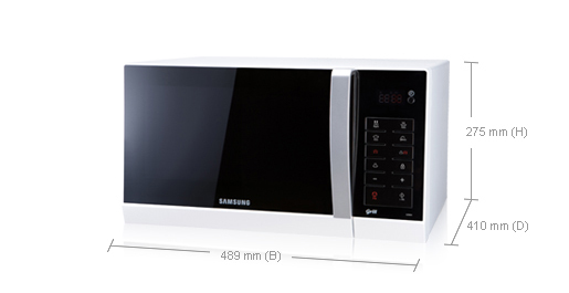Samsung GE86N microwave Black, White – image 2