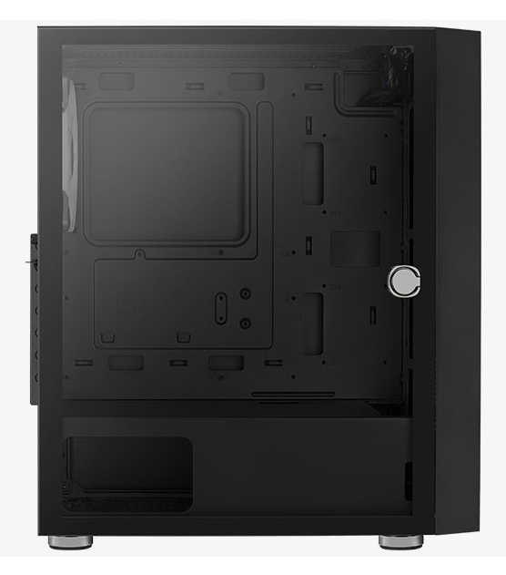 Aerocool Graphite-G-BK-v2 Midi Tower Black – image 3