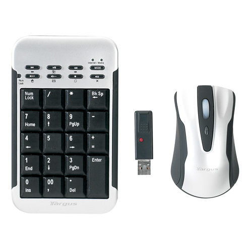 Targus AKM10EU keyboard Mouse included RF Wireless