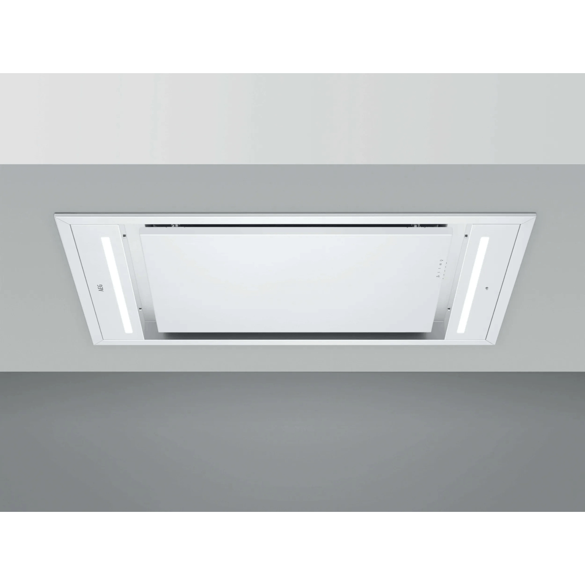 AEG DCK6980HW Ceiling built-in Black, White 600 m³/h