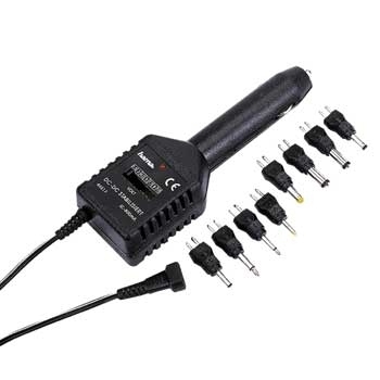 Hama Car Mains Adapter, 800 mA, Stabilized