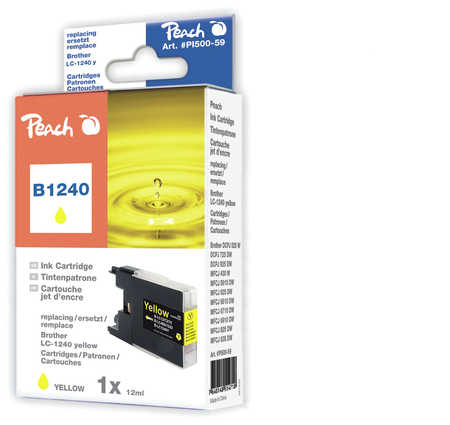 Peach 315004 ink cartridge 1 pc(s) Yellow