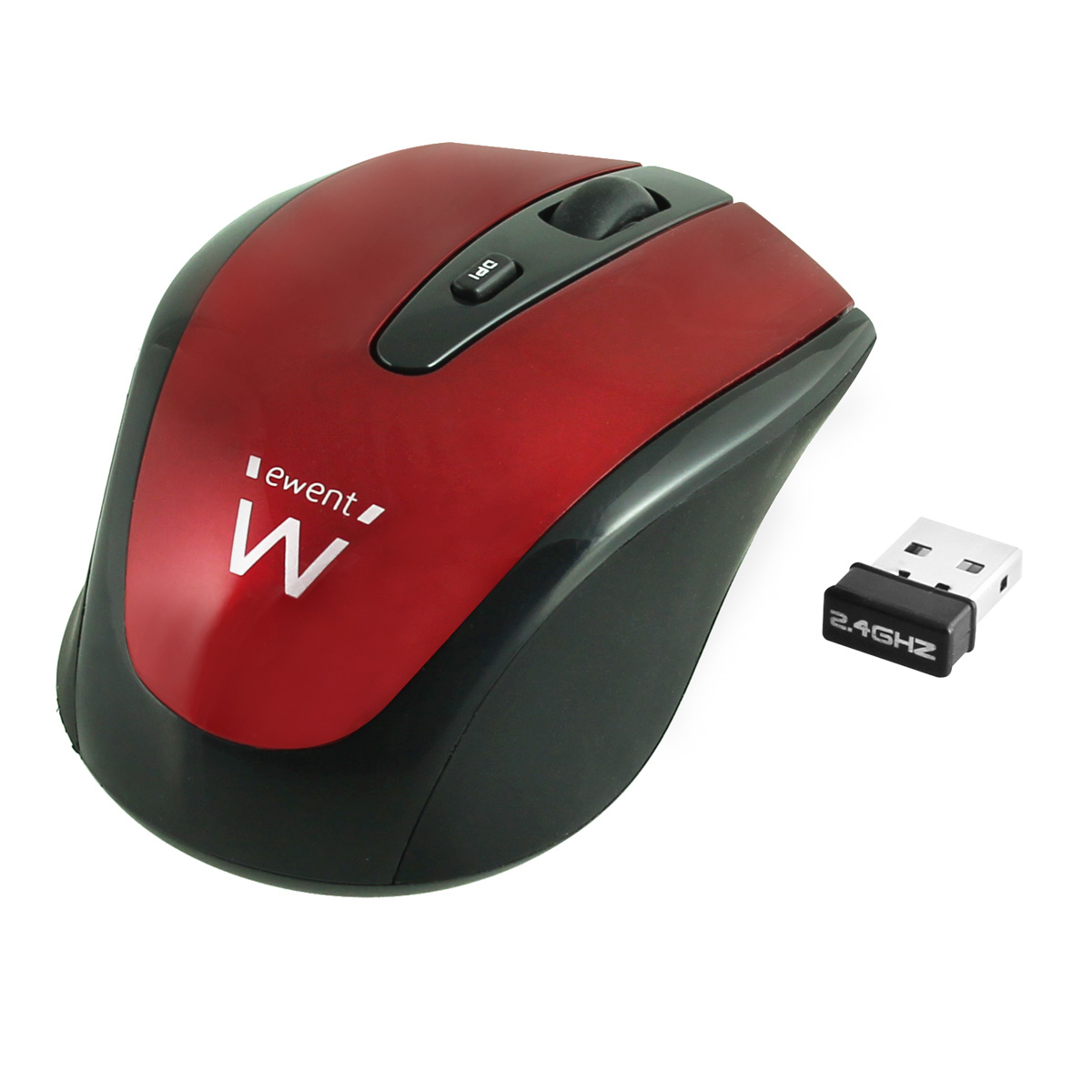 Ewent EW3217 mouse Office Ambidextrous RF Wireless Optical 1600 DPI