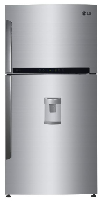 LG GT9176AVBW fridge-freezer Freestanding Platinum – image 1