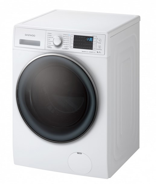 Daewoo DWD-ELD1432 washer dryer Freestanding Front-load White – image 2