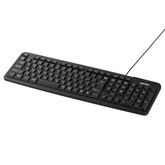 Buffalo BSKBU18BKZ keyboard Universal USB Black
