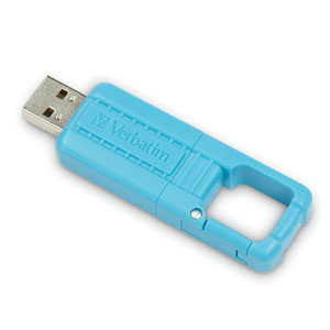 Verbatim 4GB TUFF-CLIP USB drive – image 1