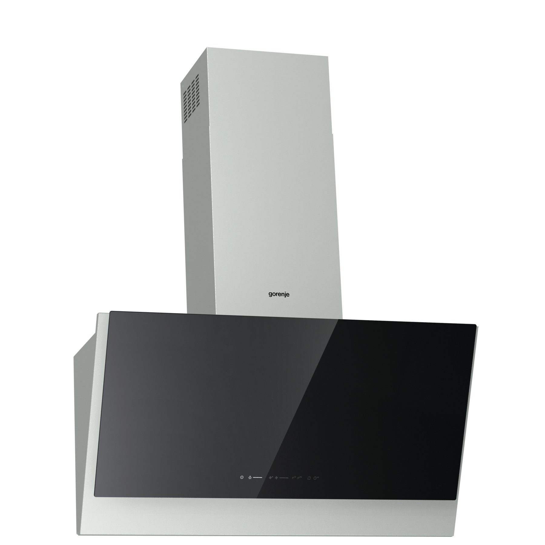 Gorenje WHI943A3XGB Wall-mounted Black, Stainless steel 800 m³/h