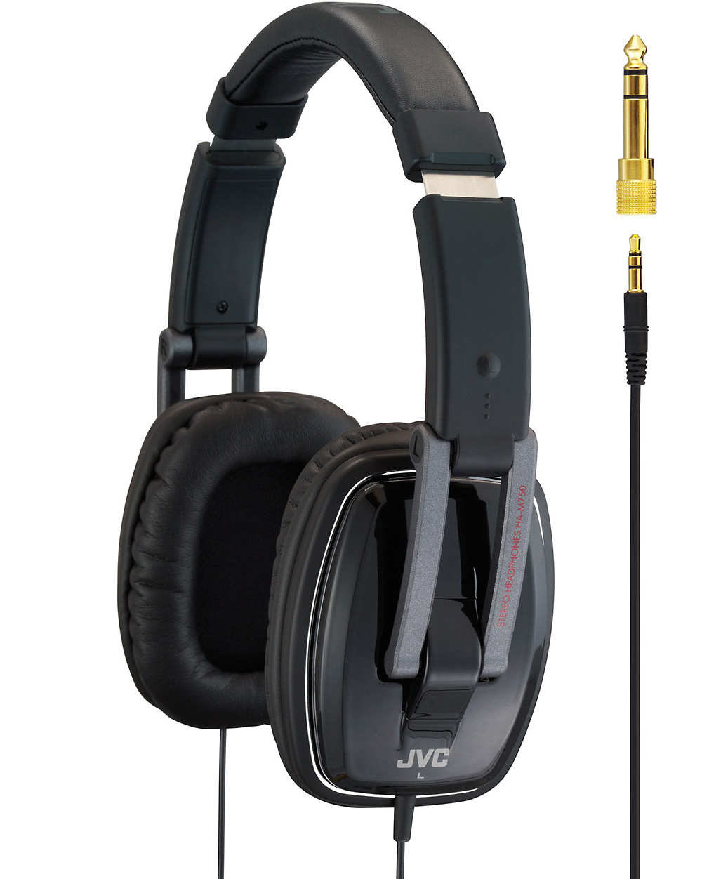 JVC HA-M750 Headphones Wired Head-band Music Black image 1