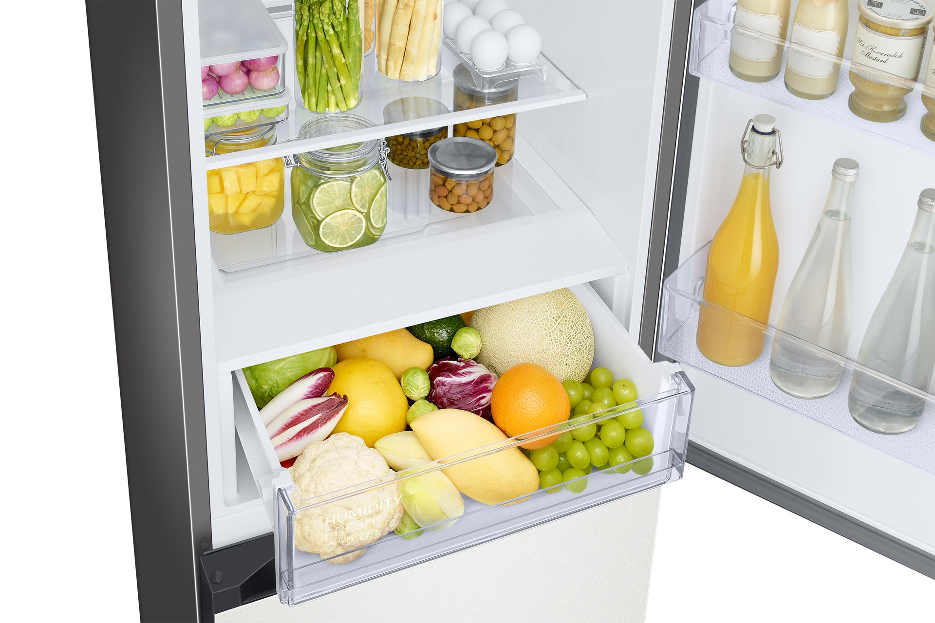 Samsung Bespoke Union Jack Classic Fridge Freezer with SpaceMax™ Technology - Glam Peach<br> – image 5