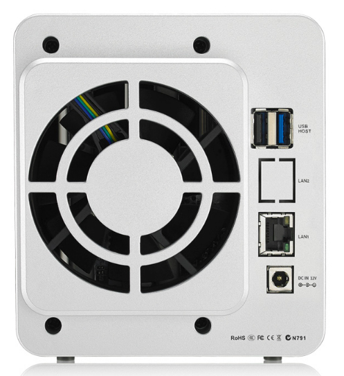 TerraMaster F2-220-2GB NAS/storage server Compact Intel® Celeron® J1800 White – image 5