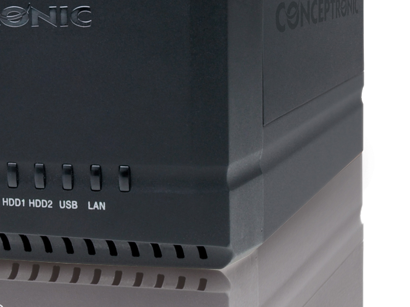 Conceptronic 2 Bay Media NAS Hard Disk – image 5