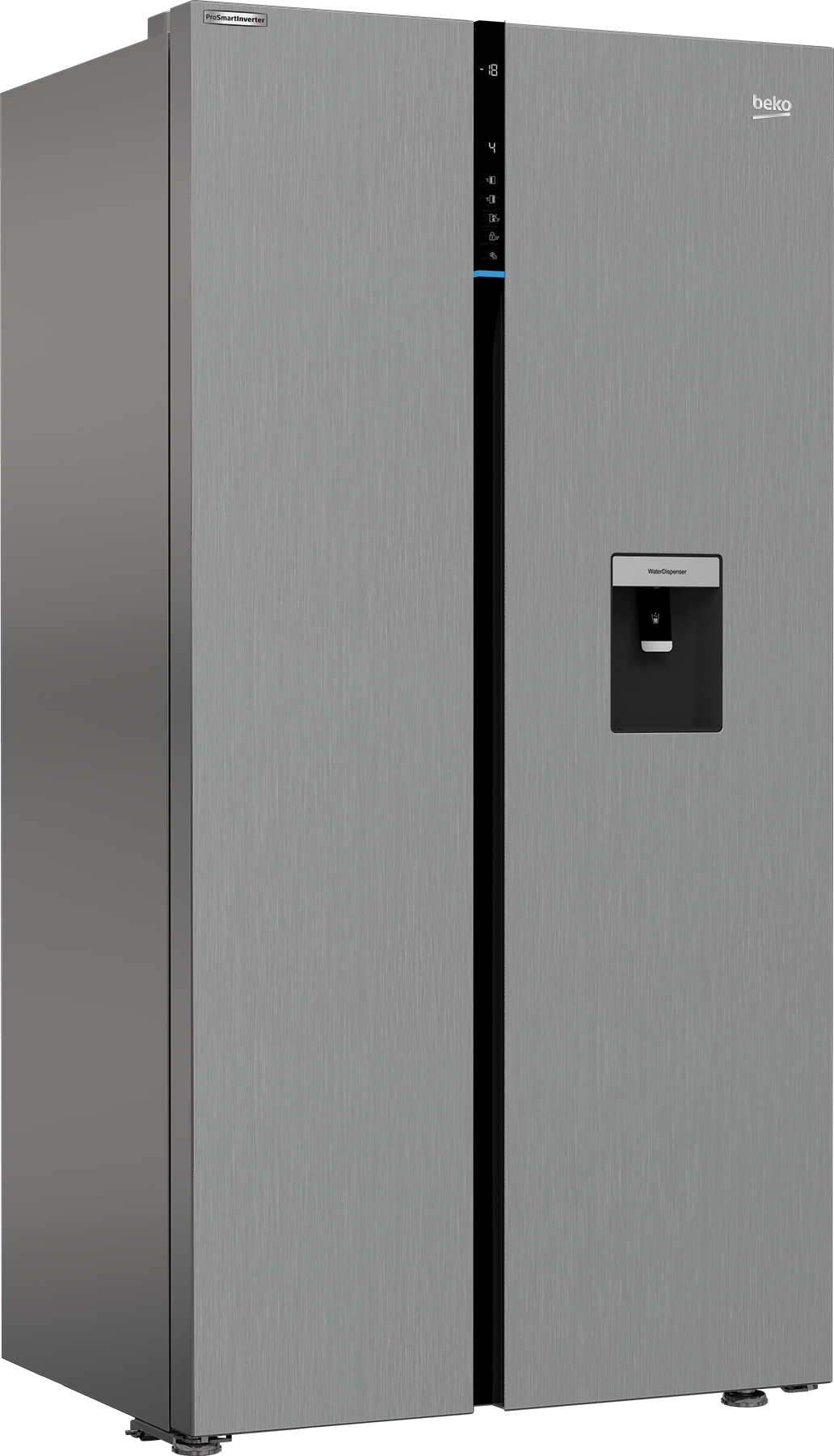 Beko ASD234FVPX Freestanding American Style Fridge Freeze with HarvestFresh™ – image 2