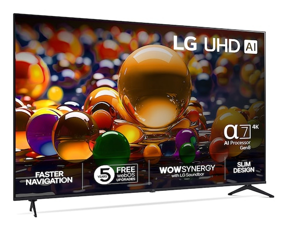 TV LG AI UA74 (2025) 86 LED 4K UHD — photo 2