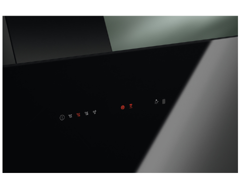 Electrolux LFV426K cooker hood Wall-mounted Black 600 m³/h – image 3