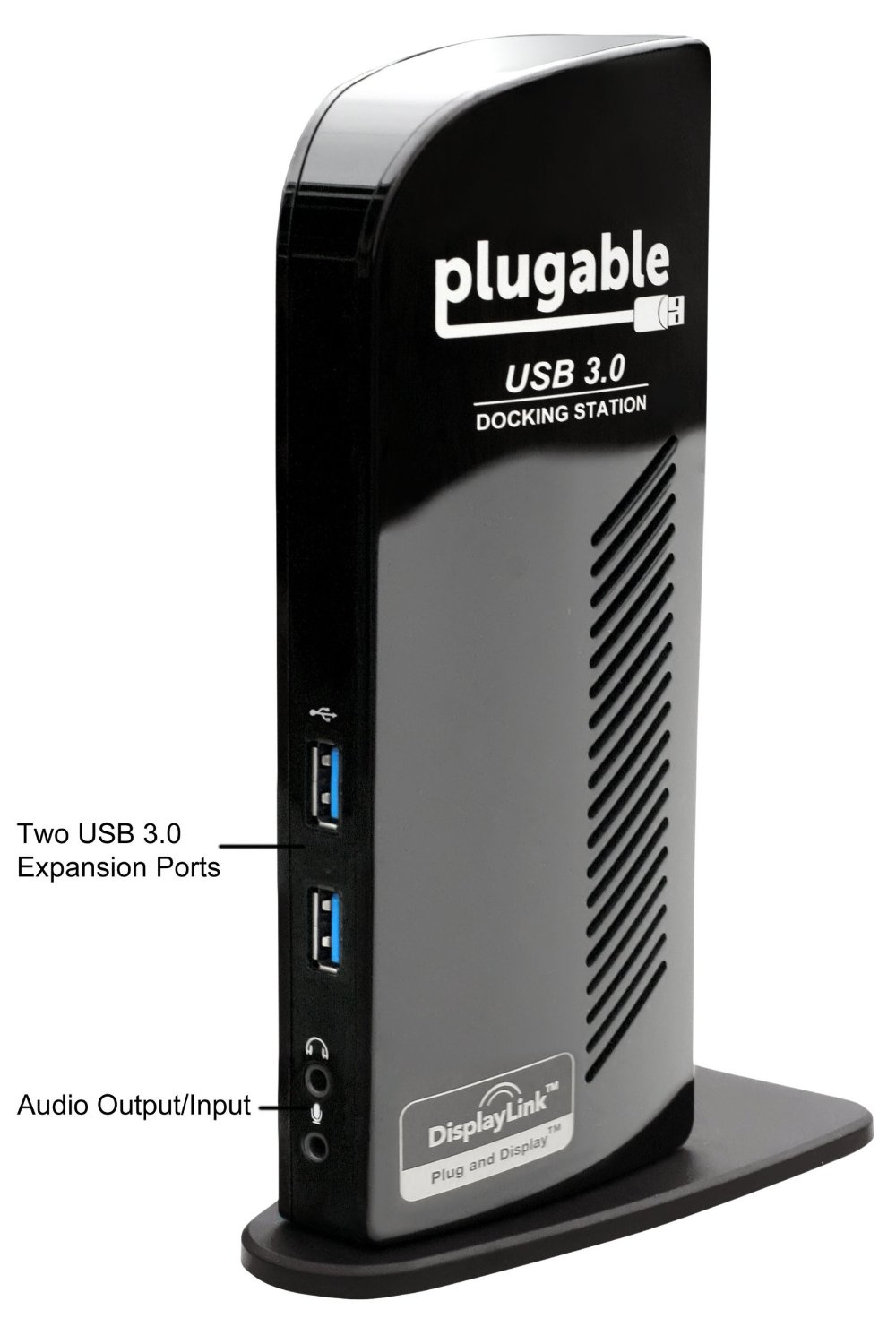 Plugable Technologies UD-3000 laptop dock/port replicator Wired USB 3.2 Gen 1 (3.1 Gen 1) Type-A Black – image 4