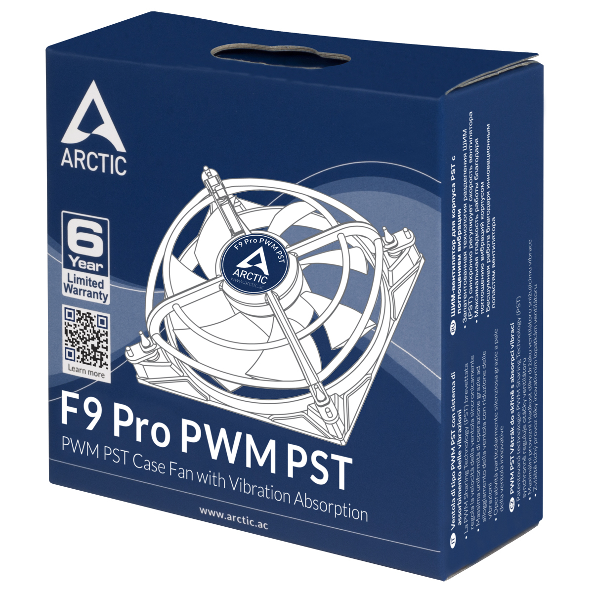ARCTIC F9 PRO PWM PST 4-Pin PWM fan with standard case image 5